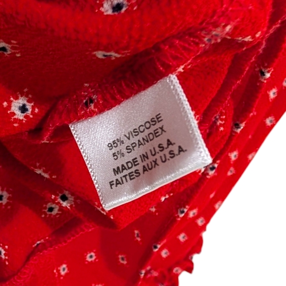 Misa los Angeles Womens Lucille Short Sleeve Blouse medium - Picture 4 of 5